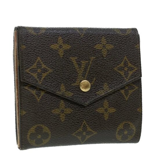 LOUIS VUITTON Monogram Portefeuille Elise Wallet M61654 LV Auth 54079 - Picture 1 of 15